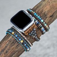 Gemstone Apple Watch Band - Azure-S (14-16 cm)-State of Style