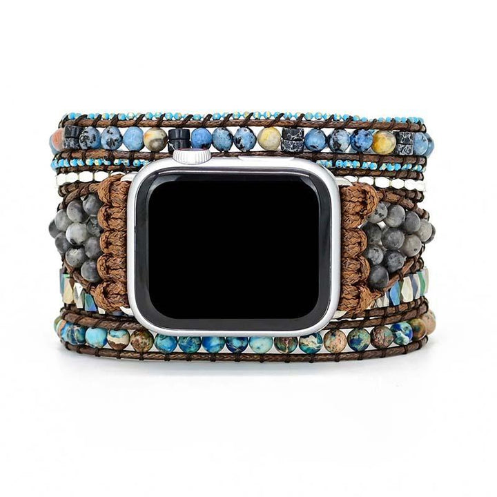 Gemstone Apple Watch Band - Azure-S (14-16 cm)-State of Style