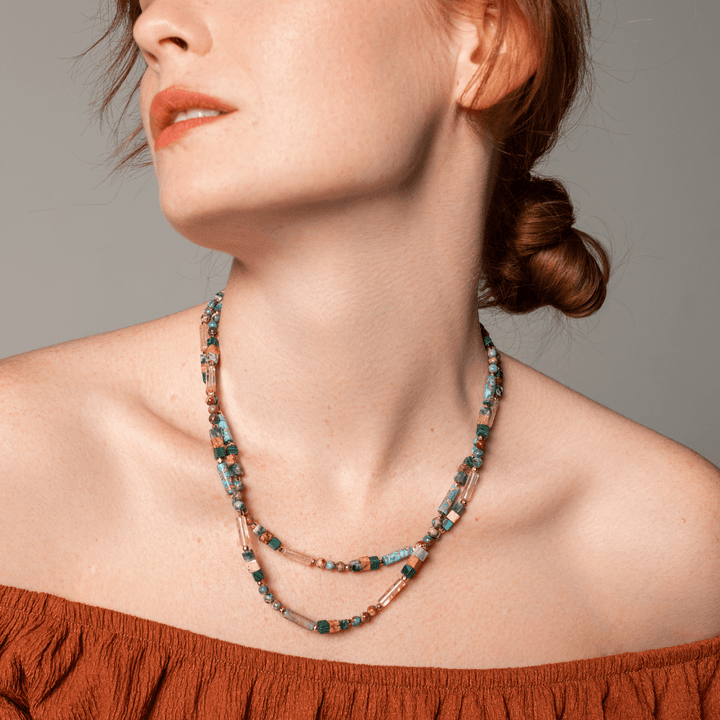 Gemstone Choker Necklace - Isabella-State of Style