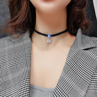 Geometric Crystal Necklace | Elegant Design-ZIRCON-State of Style