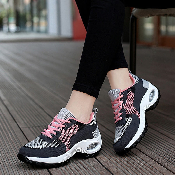 GeorginaSneaks | Orthopedic Sole Shoe for Women-Light Pink-4.5-State of Style