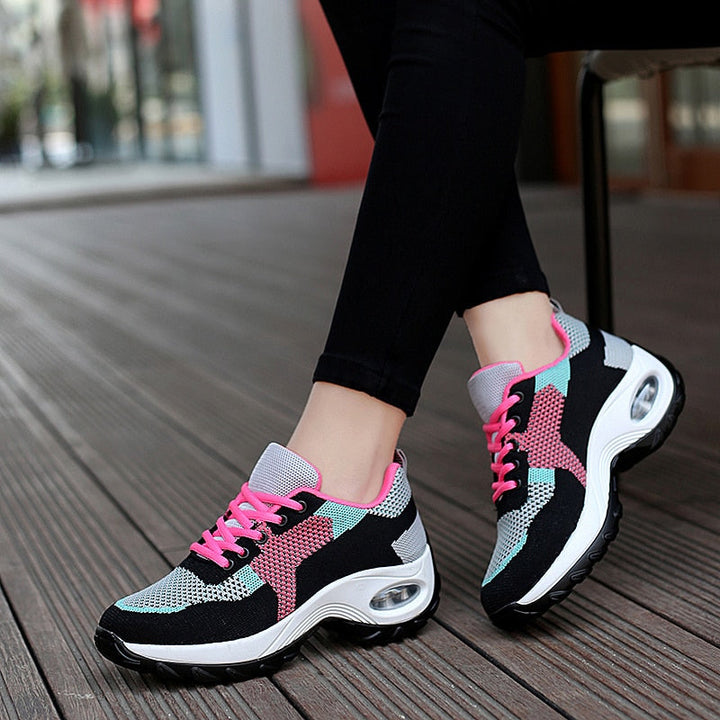 GeorginaSneaks | Orthopedic Sole Shoe for Women-Pink-4.5-State of Style
