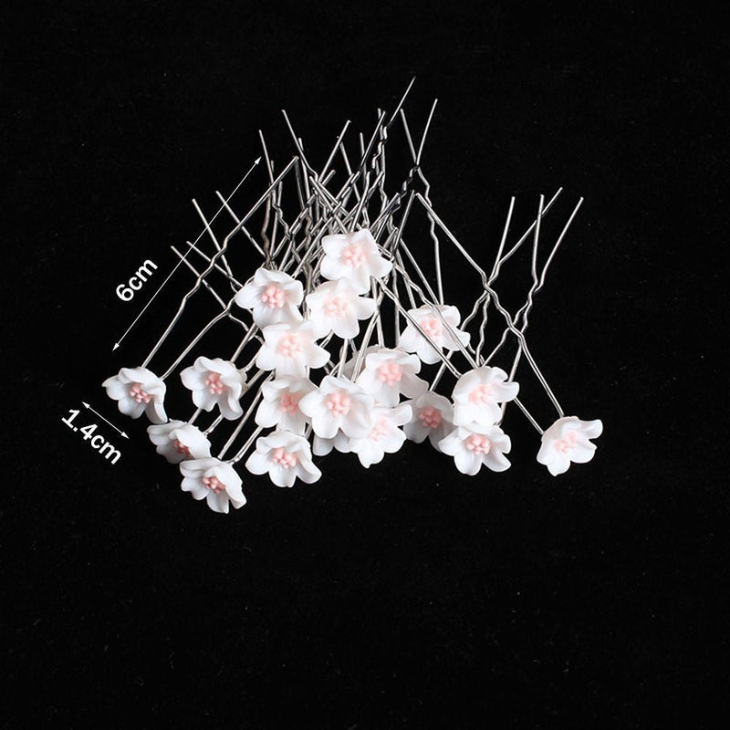 Gisela Traditional Hair Accessory – Rhinestone & Pearl U-Shaped Pins-5-State of Style