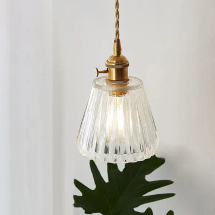 Glass Pendant Lamp - OpulentGlow-Transparent-B-State of Style