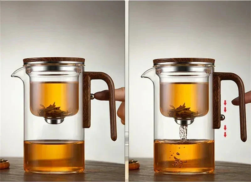 Glass Teapot with Advanced Filtration - TeaSphere-720ml-State of Style