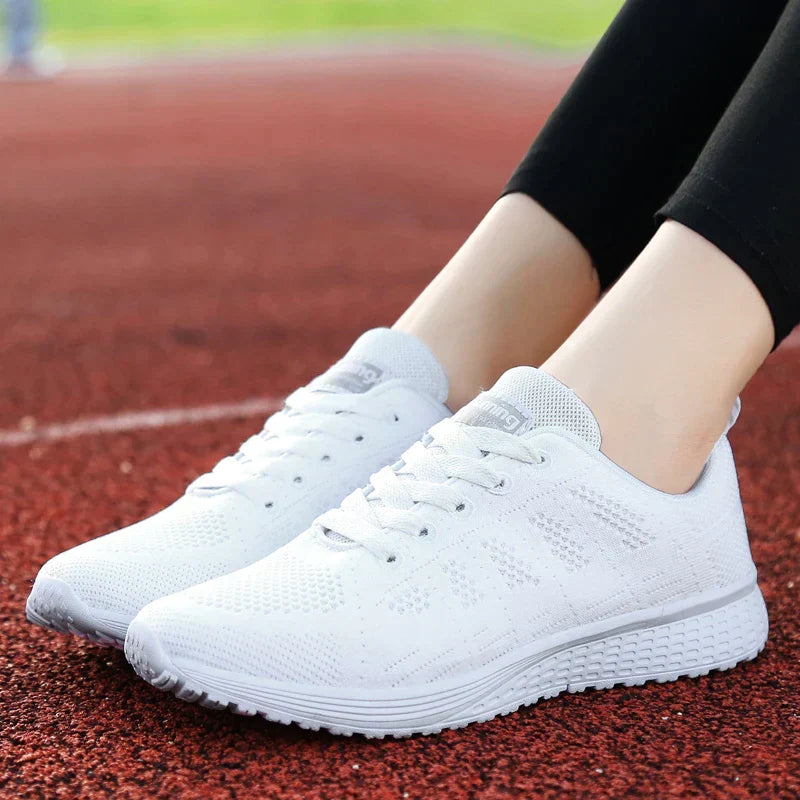 GlideFit Comfort | Casual Orthopaedic Women's Running Shoe-Black-3.0-State of Style