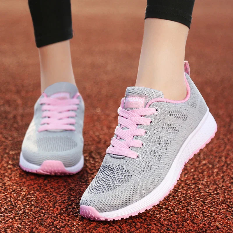 GlideFit Comfort | Casual Orthopaedic Women's Running Shoe-Black-3.0-State of Style