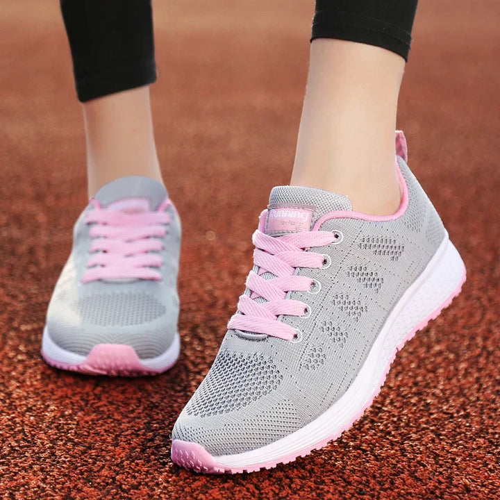 GlideFit Comfort | Casual Orthopaedic Women's Running Shoe-Black-3.0-State of Style