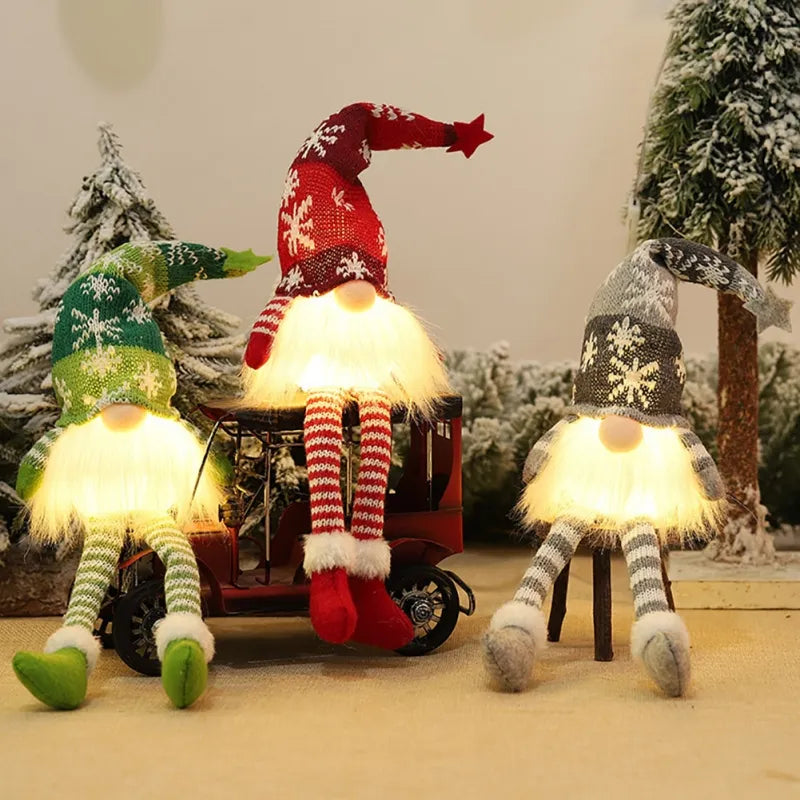 Glow-in-the-dark Christmas figure - GlowBuddy-Short Green-State of Style