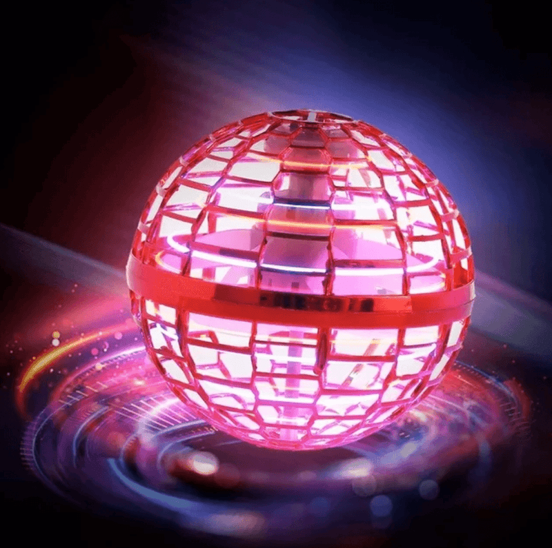 Glowing Boomerang Ball for Magical Play Fun - SkyGlider-Red-State of Style
