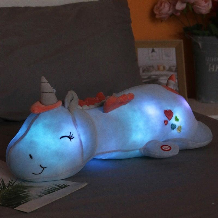 Glowing Plush Unicorn with LED Function – Glowie