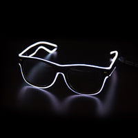 Glowing Neon Glasses - LumaGlow-White-State of Style