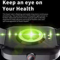 GlucoWatch - Blood Sugar Monitoring Smartwatch-Black-State of Style