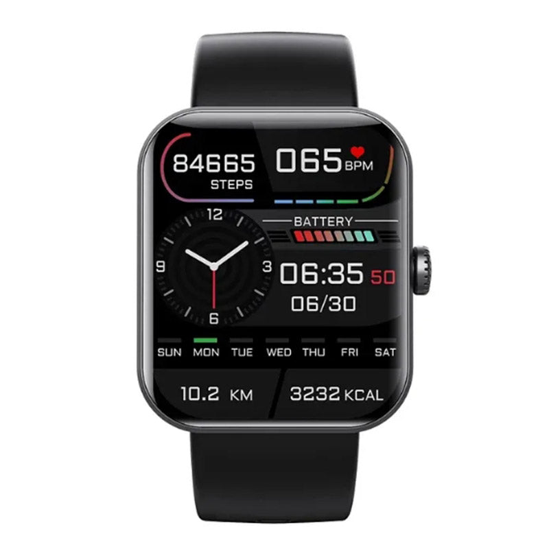 GlucoWatch - Blood Sugar Monitoring Smartwatch-Black-State of Style