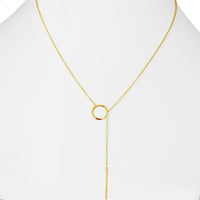 Gold Drop Bar Lariat Necklace | Elegant Women's Jewellery | Versatile Style-GOLD-State of Style