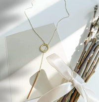 Gold Drop Bar Lariat Necklace | Elegant Women's Jewellery | Versatile Style-GOLD-State of Style
