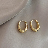 Gold Hoops Earrings - Elisa-State of Style