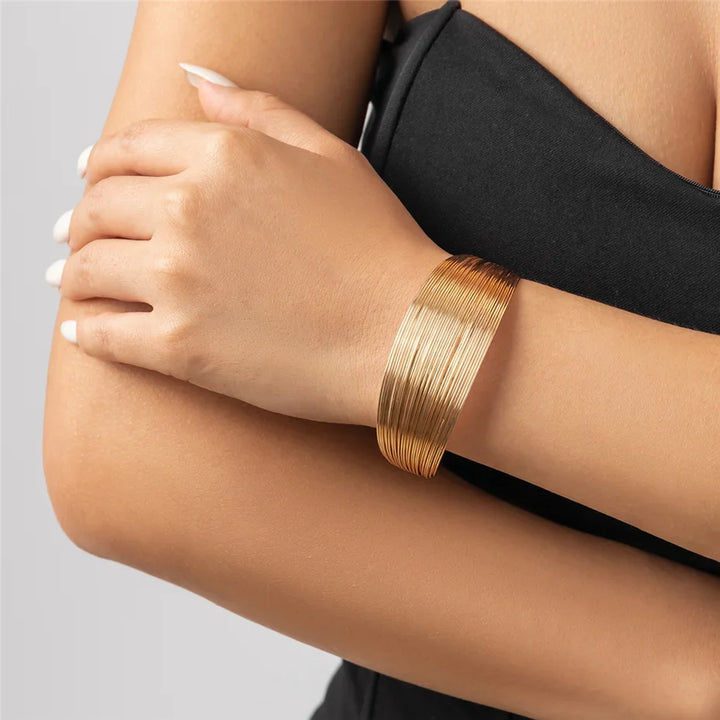 Gold Multi-Strand Bracelet | Women's Jewellery Accessory-GOLD-State of Style