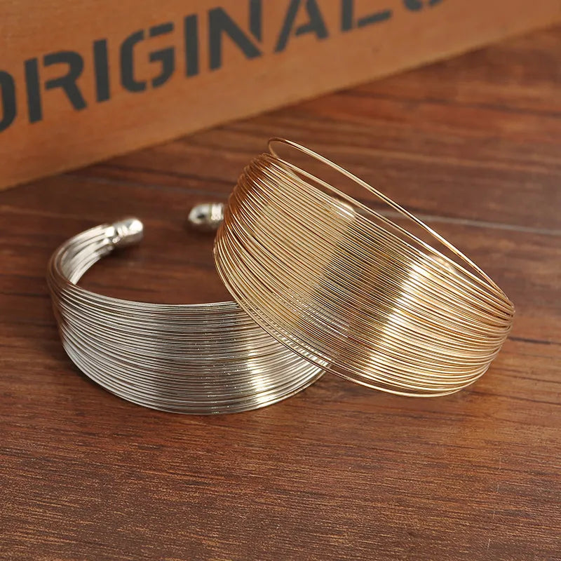 Gold Multi-Strand Bracelet | Women's Jewellery Accessory-GOLD-State of Style
