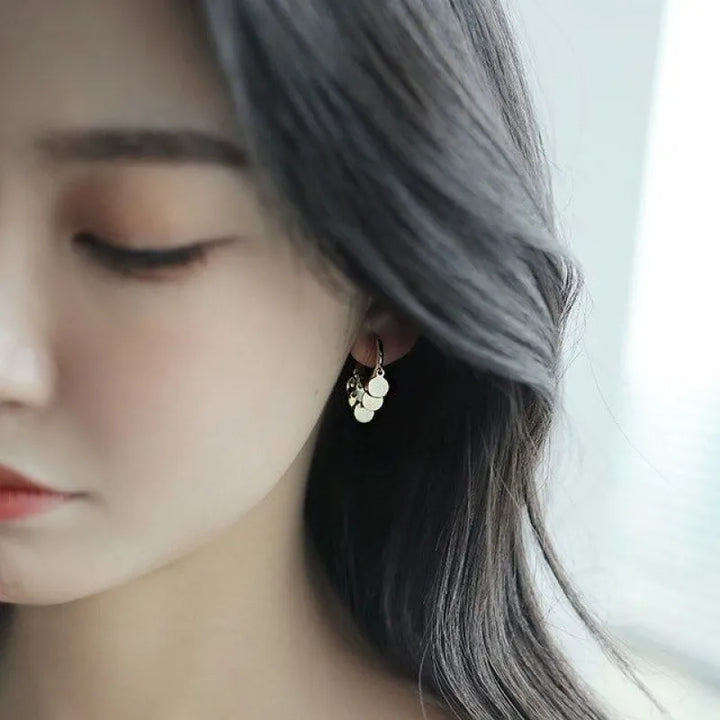 Golden Boho Hoop Earrings-GOLD-State of Style