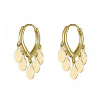 Golden Boho Hoop Earrings-GOLD-State of Style