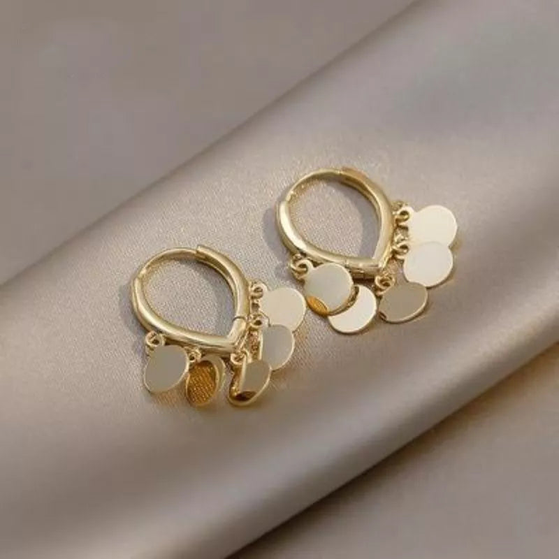 Golden Boho Hoop Earrings-GOLD-State of Style