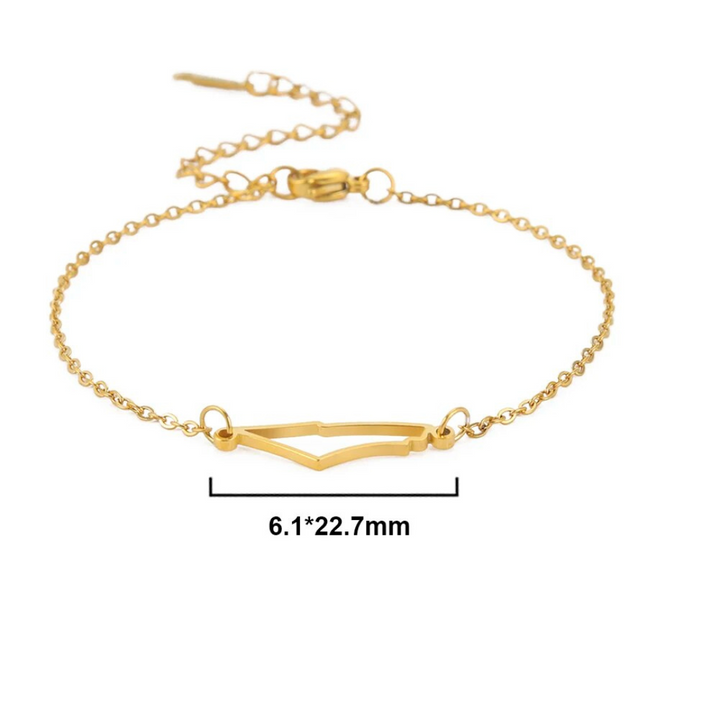 Golden Bracelet of Hope - Aurora-Gold-State of Style