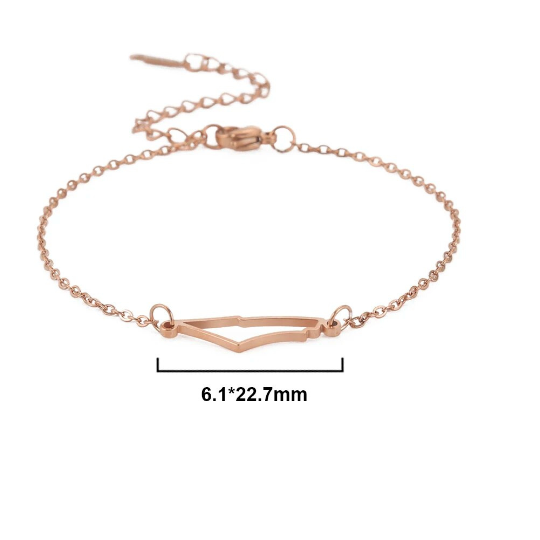 Golden Bracelet of Hope - Aurora-Gold-State of Style