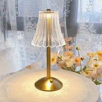Golden Crystal Table Lamp - Aurora Luxe-Classic-State of Style