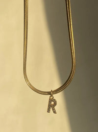 Golden Initials Necklace - Ella-A-State of Style