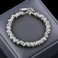 Golden Pearl Bracelet | Elegant Chain Jewellery-SILBER-State of Style