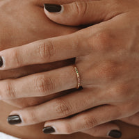 Golden Ring with Coloured Stones - Solene-Gold-6-State of Style