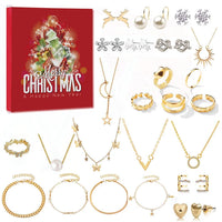 Gold/Silver Jewelry Advent Calendar - Livia-Box A-State of Style