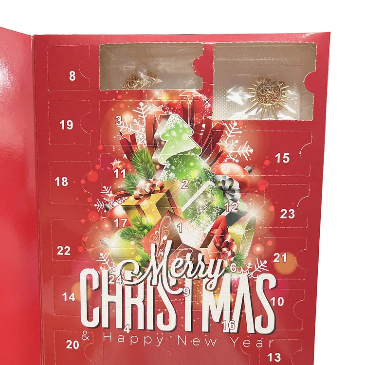 Gold/Silver Jewelry Advent Calendar - Livia-Box A-State of Style