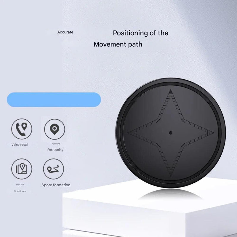 GPS Tracker Magnetic Compact – Real-time tracking for vehicles, pets & valuables – USB rechargeable-State of Style