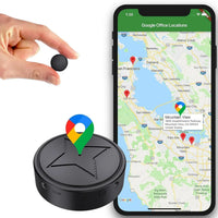 GPS Tracker Magnetic Compact – Real-time tracking for vehicles, pets & valuables – USB rechargeable-State of Style