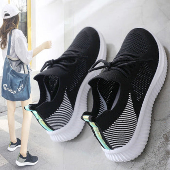 GraciesSneaks | Stylish Sneakers for Women-Black-5.0-State of Style