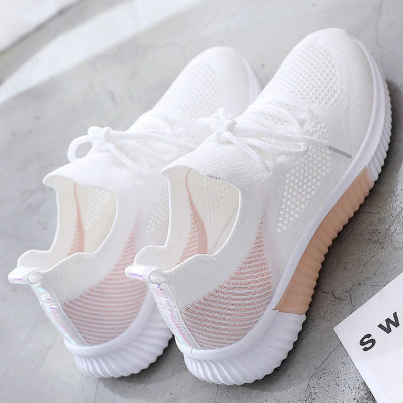 GraciesSneaks | Stylish Sneakers for Women-Pink-5.0-State of Style