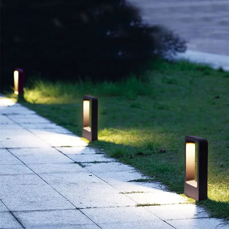 Ground Garden Lamp for Outdoor - GardenGlow-30CM-3000K DC12V-Grey Housing-State of Style