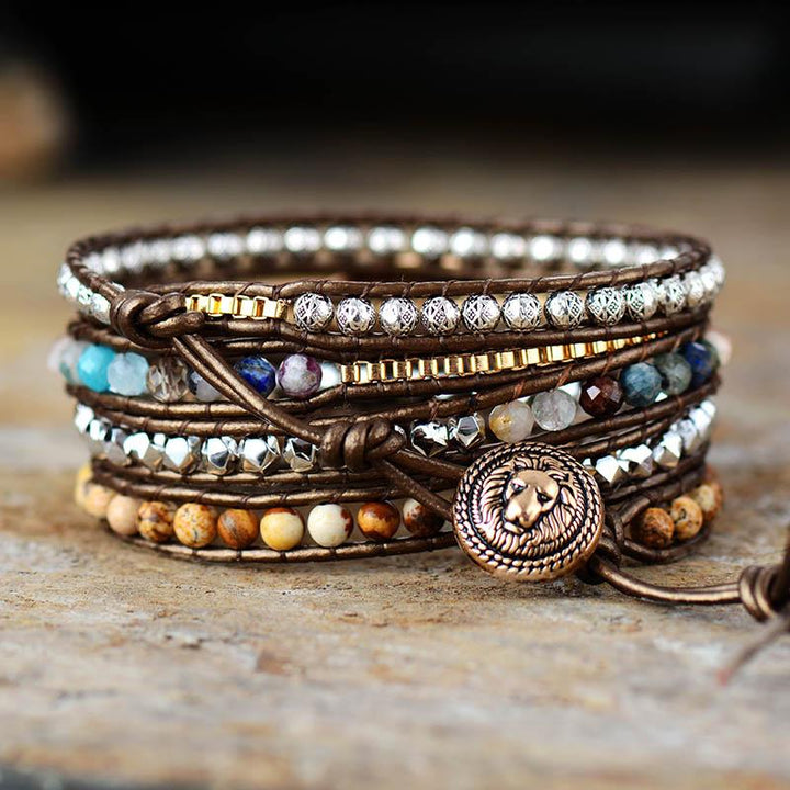 Grounding Healing Wrap Bracelet - Terran Harmony-State of Style
