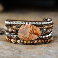 Grounding Healing Wrap Bracelet - Terran Harmony-State of Style