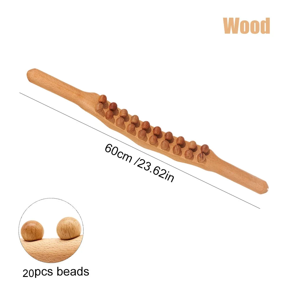 Gua Sha Therapy Stick - TheraWood-Light Wood-State of Style