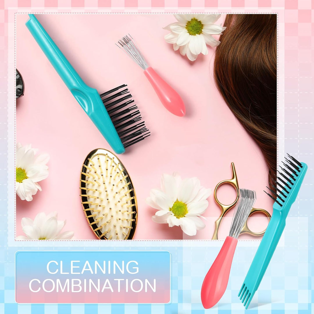 Hairbrush Cleaning Set – 2 Pieces-Black-State of Style