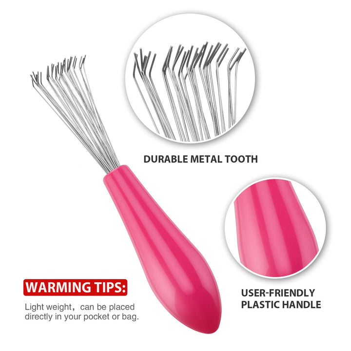 Hairbrush Cleaning Set – 2 Pieces-Black-State of Style