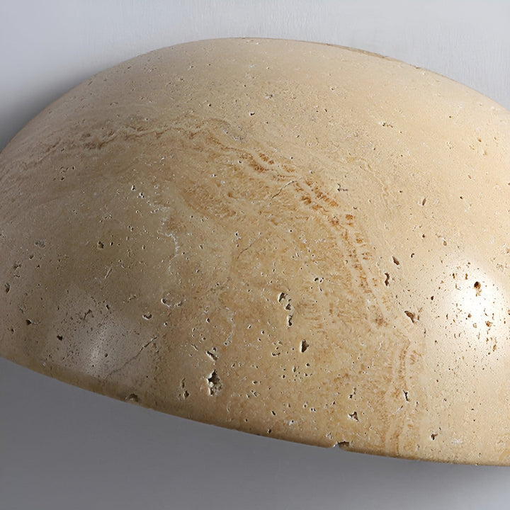 Half-Round LED Wabi-Sabi Wall Lamp - ZenGlow-State of Style