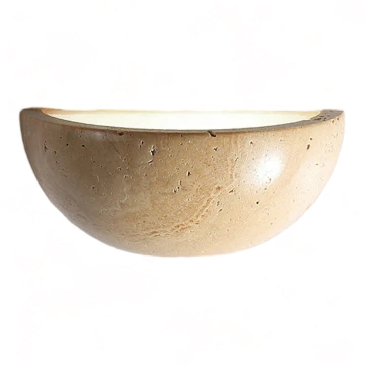 Half-Round LED Wabi-Sabi Wall Lamp - ZenGlow-State of Style