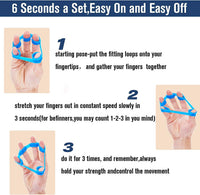 Hand Grip Strengthener Set (6 Pieces)-Hand grip amplifier-State of Style