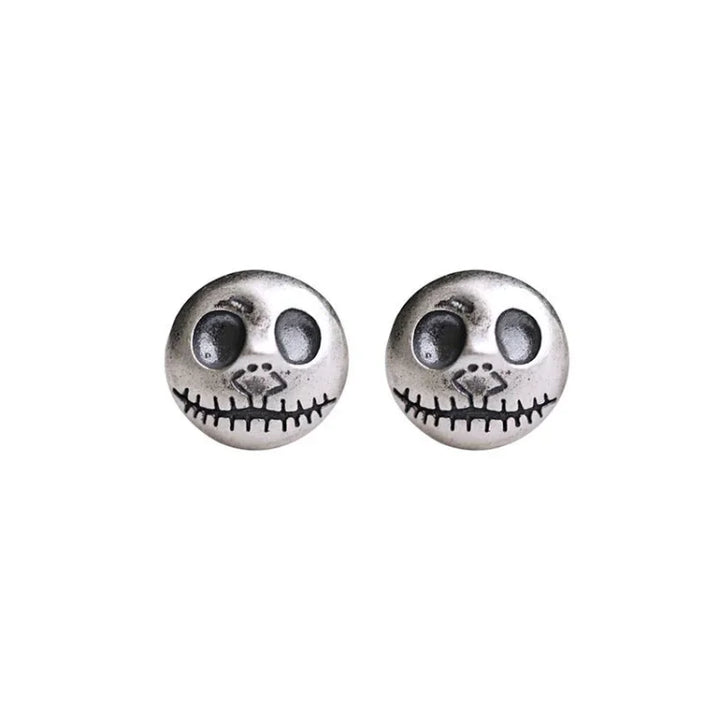 Handcrafted Pumpkin Prince Skull Earrings – Mara-State of Style