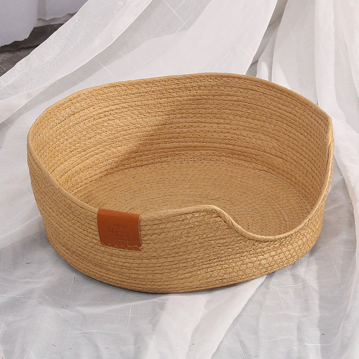 Handmade Comfortable Bed for Cats - LuxeSnooze-Man-S-State of Style