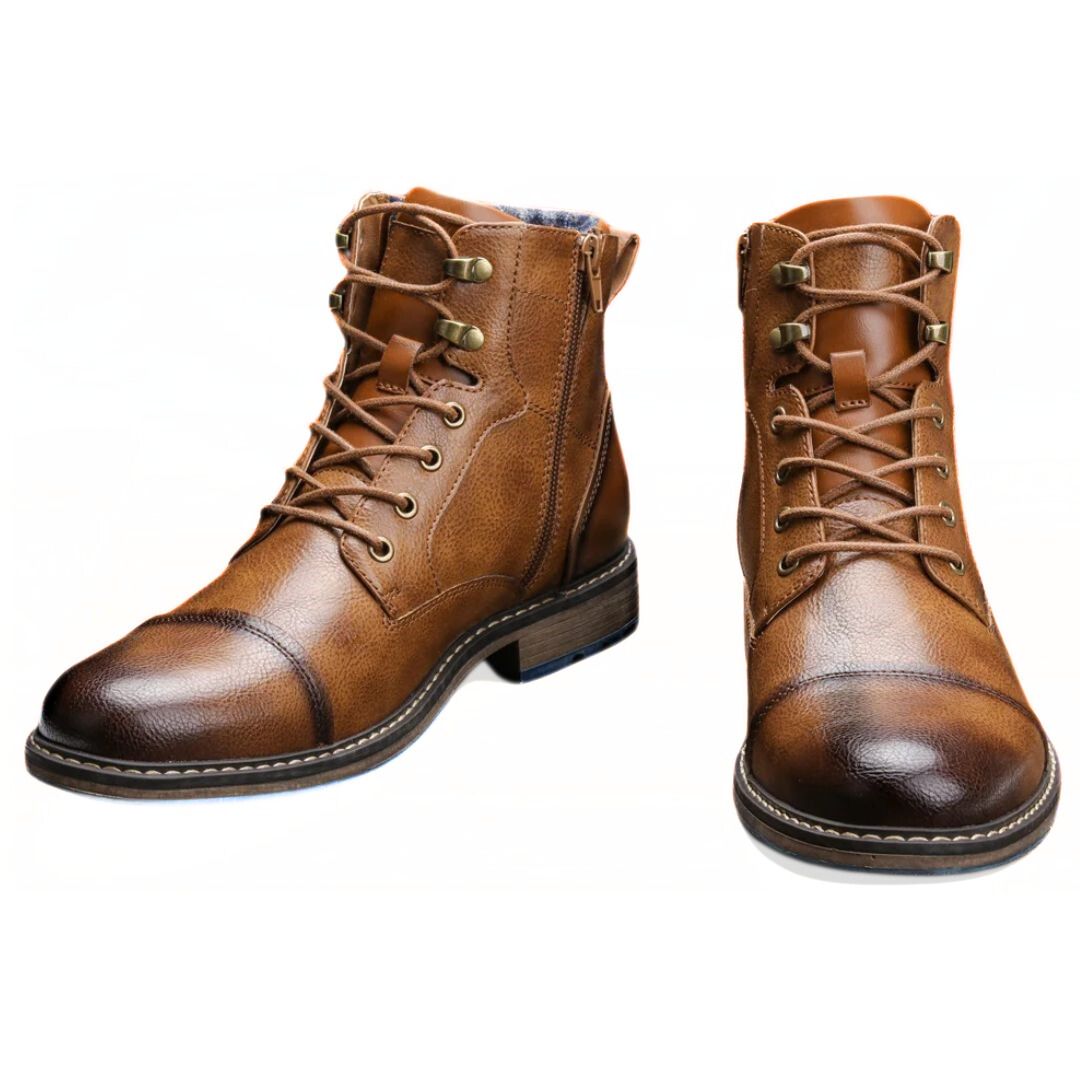 Premium Leather Boots | Retro Look | Durable Design | Comfortable Fit ...